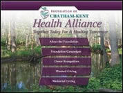Chatham Kent Health Alliance Web Site - Click Here