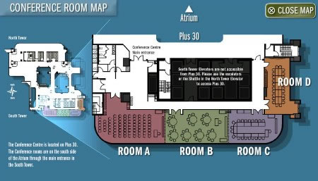 Wayfinding Systems - Conference Room Map
